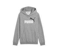 PUMA Essentials 2 Color No. 1 Logo Fleece Hoodie Jungen 03 - medium gray heather 128