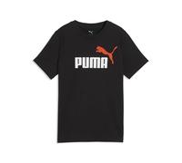 Puma ESS 2 Color No.1 Logo Jungen T-Shirt, schwarz 176