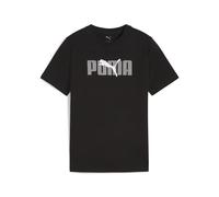 Puma ESSENTIALS LOGO LAB TEE B Jungen T-Shirt, schwarz, größe 128