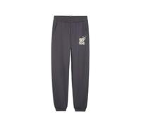 PUMA Jungen ESS+ Mid 90s Sweatpants FL B Gestrickte Hosen, Galaktisches Grau, 164 EU