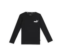 PUMA Jungen ESS No. 1 Logo Ls Tee B T-Stück, Schwarz, 128 EU