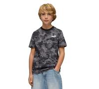 PUMA Jungen Essentials Camo Bedrucktes T-Shirt 140, Black
