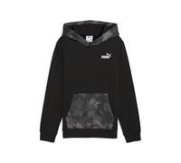 PUMA Essentials Camo Hoodie Teenager, Accessoires, Schwarz, 13-14Y Black
