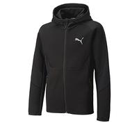 PUMA Jungen Evostripe Hoodie B Full Zip Schweiß, Schwarz, 110