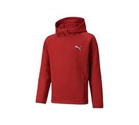 Puma Jungen Evostripe Hoodie B Sweatshirt, rot (Intense red), 8 años