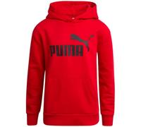 PUMA Jungen Hoodie - Fleece Pullover Athletic Sweatshirt mit Kängurutaschen - Performance Hoodie für Jungen (Größen 8-20), Rot/Schwarz, 8