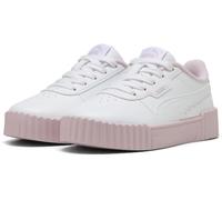PUMA Jungen Mädchen Carina 3.0 Cutie PS Sneaker, White-Rose Mauve, 28 EU