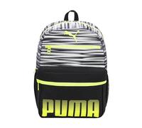 PUMA Jungen Meridian Jr. Kids Backpack Kinderrucksack, Grau/Gelb Rucksack, Jugend
