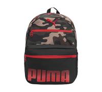 PUMA Jungen Meridian Jr. Kids Backpack Kinderrucksack, Rucksack, Rot/Camouflage, Jugend