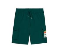 PUMA Jungen Mid90s Cargo Chino Gewebte Shorts, Dark Myrtle, 176 EU