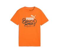 PUMA MID90s Graphic T-Shirt II Teenager, Kleidung, , 11-12Y Orange