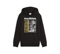 Puma Jungen Mid90s Hoodie FL B Kapuzenpullis, Puma Black, 152 EU