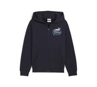PUMA Jungen MID90s Jacke mit Reißverschluss 176, New Navy Blue