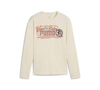 PUMA Mid90s Langarmshirt Jungen 87 - alpine snow 152