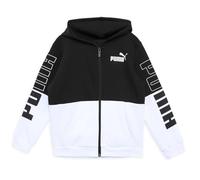 Puma Jungen Power Colorblock Full-Zip Hoodie FL B Sweat
