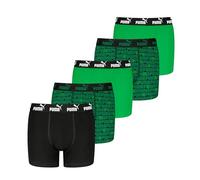 Puma Jungen Printed Boxer, Black/Green, 134-140 EU