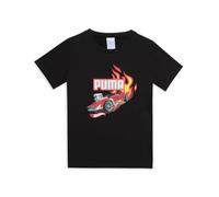 Puma Jungen Regular Fit T-Shirt, Schwarz, 4-5 Jahre