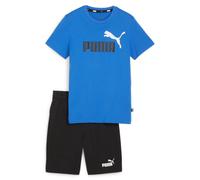 Puma Jungen Set T-Shirt ESS 2 Color No.1 Logo Tee and Shorts Set B 686298-20 152 Racing Blue