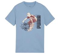 PUMA Mid90s Graphic T-Shirt I Jungen 34 - cool blue 176