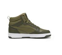 PUMA Rebound V6 Mid Winterized Sneaker Kinder 02 - PUMA olive/PUMA white 37
