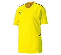 PUMA Jungen T-Shirt, Cyber Yellow, 128
