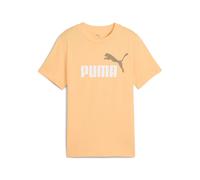 PUMA Essentials 2 Color No.1 Logo T-Shirt Jungen 41 - almost apricot 176