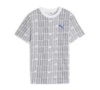 Puma Jungen T-Shirt ESS LOGO LAB AOP Tee B 688989-02 164 PUMA White