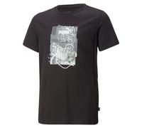 Puma Jungen T-Shirt ESS+ Street Art Graphic Tee 673276-01 140 Puma Black
