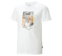 Puma Jungen T-Shirt ESS+ Street Art Graphic Tee 673276-02 152 Puma White