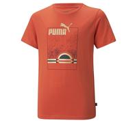 Puma Jungen T-Shirt ESS+ Street Art Summer Tee 673281-94 164 Chili Powder