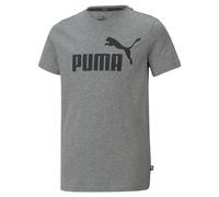 PUMA Essentials Jugend T-Shirt mit Logo Für Kinder | Mit Heide | Grau | Größe: 104