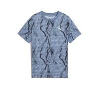 PUMA TRAIN ALL DAY Essentials Polyblend Tee Youth, Kleidung, Cool Blau, 13-14Y Blue