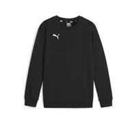 Puma Jungen Teamgoal Casuals Crew Neck SWE Strickpullover, Puma Black-Puma White, 152 EU