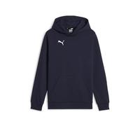 Puma Jungen Kapuzenpullover teamGOAL Casuals Hoody Jr – Puma Navy/Puma White – 116 EU