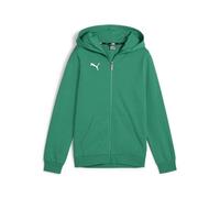 PUMA teamGOAL Casuals Kapuzenjacke Jungen 05 - sport green/puma white 128