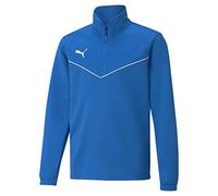 Puma Jungen Teamrise 1/4 Zip Top Jr Sweatshirt, Electric Blue Lemonade, 128 EU