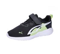 PUMA Unisex Kids All-Day Active AC+ PS Sneaker, PUMA Black-PUMA White-COOL Cucumber, 29 EU