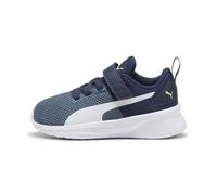 PUMA Unisex Baby Flyer Runner V Inf Sneaker, Club Navy-Gray Skies White, 23 EU