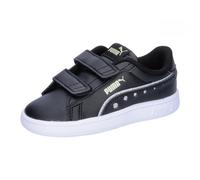 PUMA Jungen Unisex Kinder Smash 3.0 Dance Party V Inf Sneaker, Black Silver-Green Illusion, 23 EU