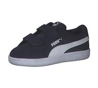 PUMA Jungen Unisex Kinder Smash 3.0 SD V INF Sneaker, Navy White, 27 EU