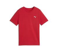 T-Shirt PUMA "WARDROBE ESS T-Shirt Jungen", Jungen, Gr. 176, rot (for all time rot), Obermaterial: 100% Baumwolle. Rippe: 20% Polyester, 80% Baumwolle, regular fit, Rundhals, Shirts T-Shirt (48218139-