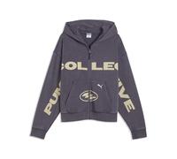 PUMA Kapuzenpullover "Graphic Kapuzenjacke Erwachsene" (12445716-XL) inky depths gray