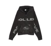 PUMA Kapuzenpullover "Graphic Kapuzenjacke Erwachsene" (85525541-M) schwarz