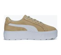 PUMA Women's Fashion Shoes KARMEN Trainers & Sneakers, GRANOLA-PUMA WHITE-PUMA SILVER, 41