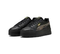 Puma Karmen II Animal Flair, Damen-Turnschuhe, Puma Schwarz Dunkelgrau, 38 EU
