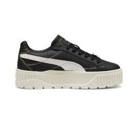 Puma Karmen II Class Act Plateau Sneaker Damen 01 - PUMA black/PUMA white/PUMA gold 40 für Damen, schwarz, Größe 40 EU / 6,5 UK