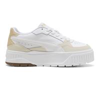 Sneaker PUMA "KARMEN II IDOL BOLD ELEGANCE", Gr. 38,5, puma weiß, puma weiß, alpine snow, Leder, sportlich, Schuhe (69822802-38,5) puma weiß, puma weiß, alpine snow