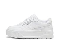 PUMA Damen Karmen II Idol Sneaker, White White Silver, 42 EU