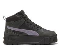 Puma Women Karmen II Idol MID WTR Sneaker, Flat Dark Gray-Pale Plum-Puma Silver, 40.5 EU