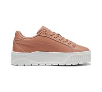 Puma Karmen II Plateau Leder-Sneaker Damen 03 - PUMA white/PUMA black/PUMA silver 39 für Damen, pink, Größe 42 ½ EU / 8,5 UK